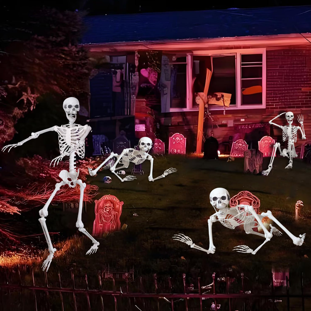 5.4Ft Life Size Human Skeleton with Movable Joints J738