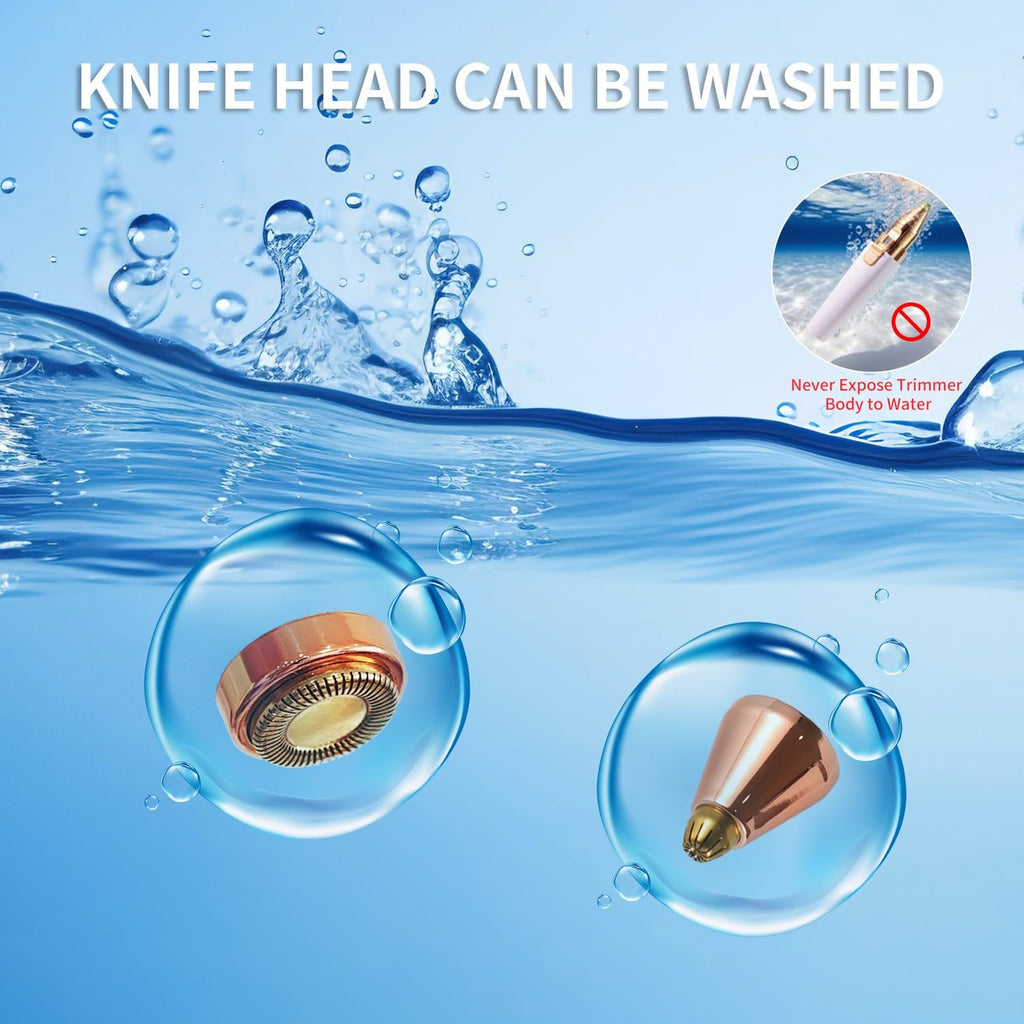 2-in-1 Electric Facial Hair Removal for Women X263