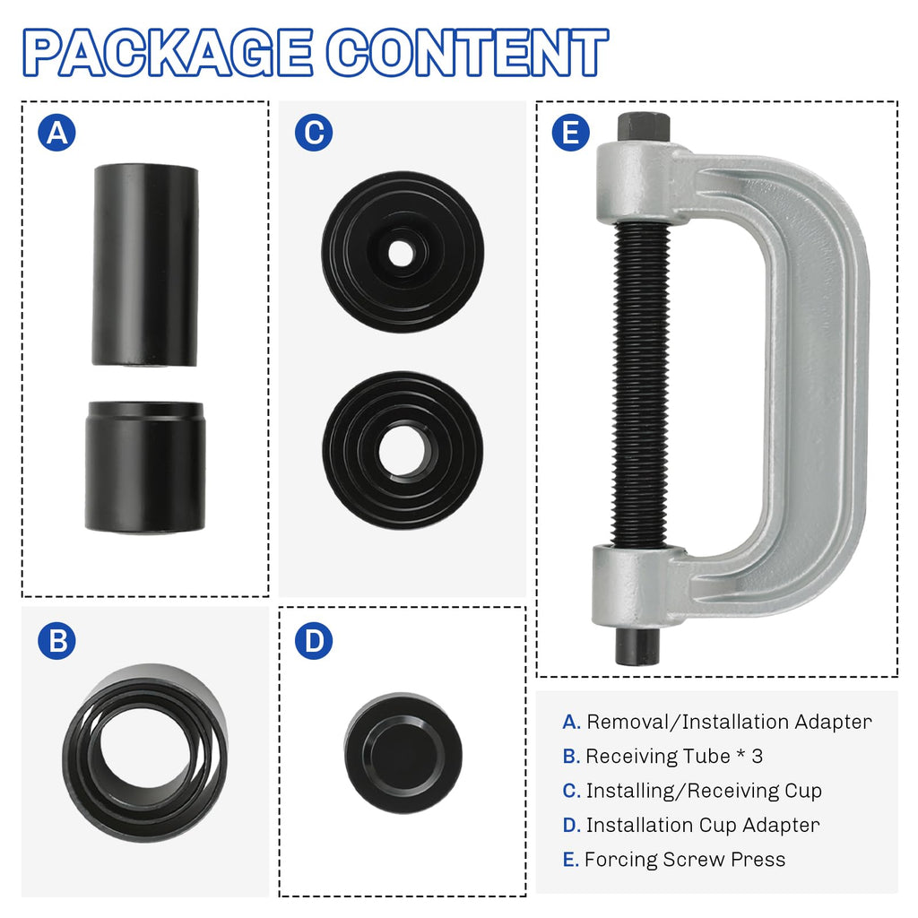 Heavy Duty Ball Joint Press and U Joint Removal Tool Kit Z2030