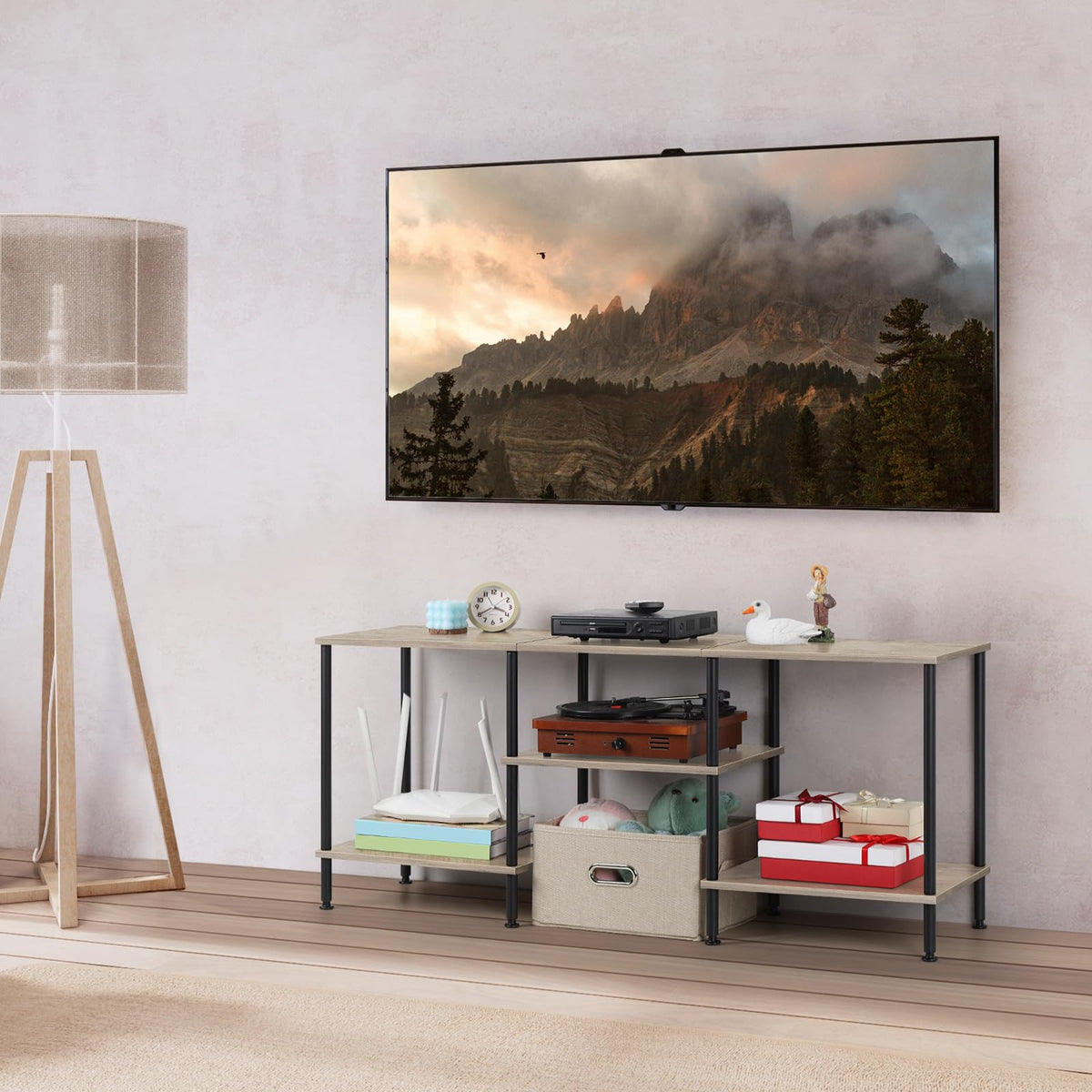 50 Inch Rustic Grey TV Stand C24287