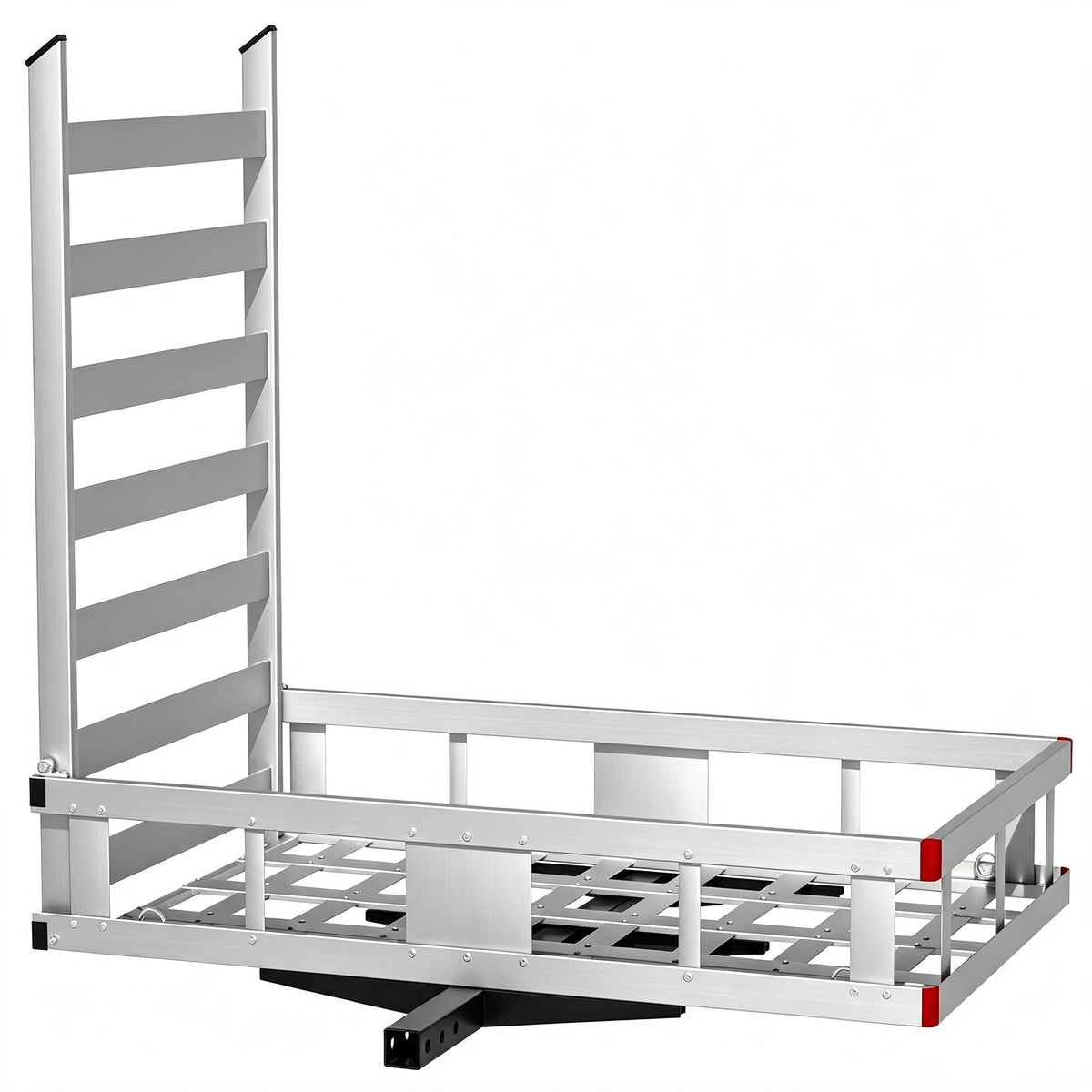 Aluminum Hitch Cargo Carrier with Ramp D1259