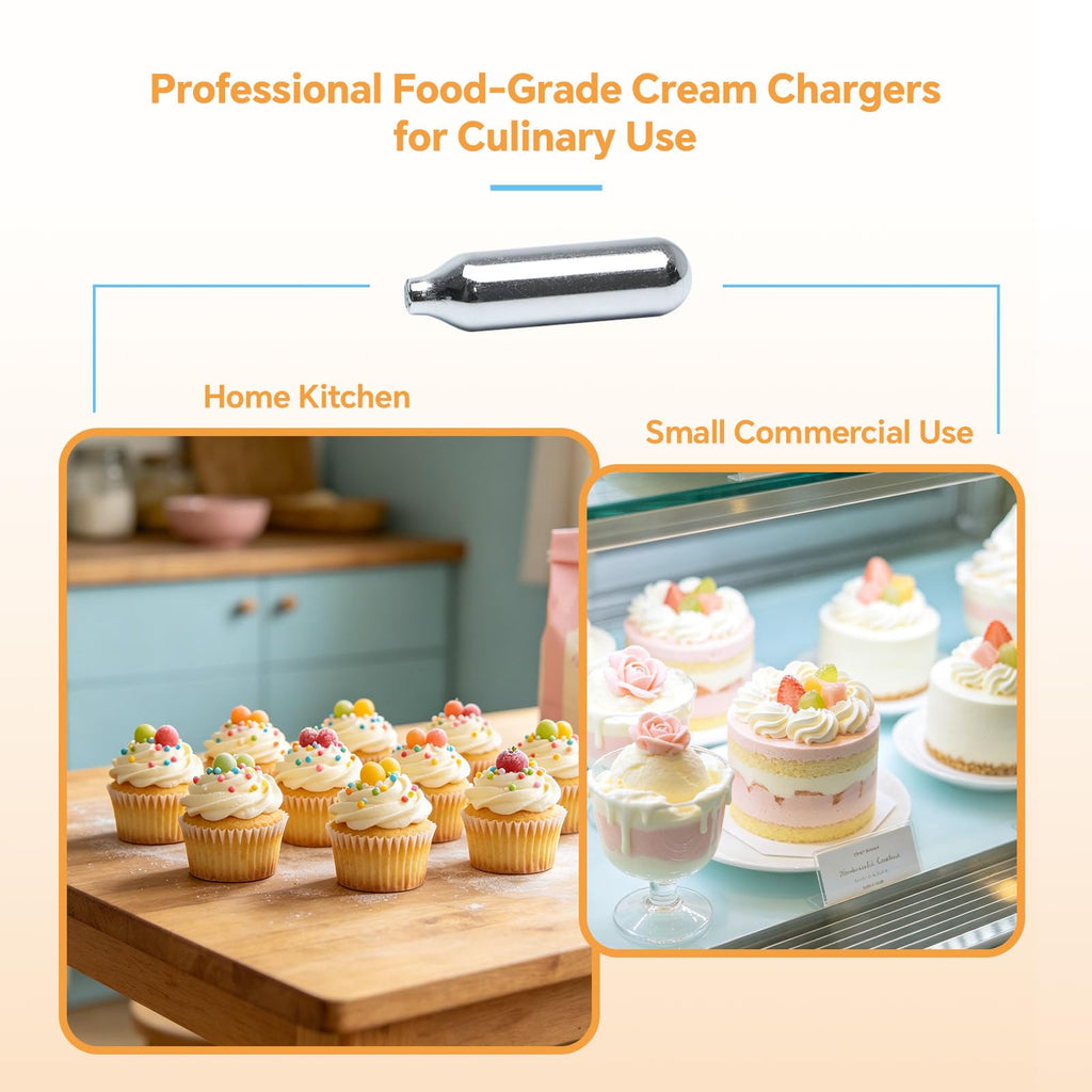 8g Whipped Cream Chargers Food Grade E132239