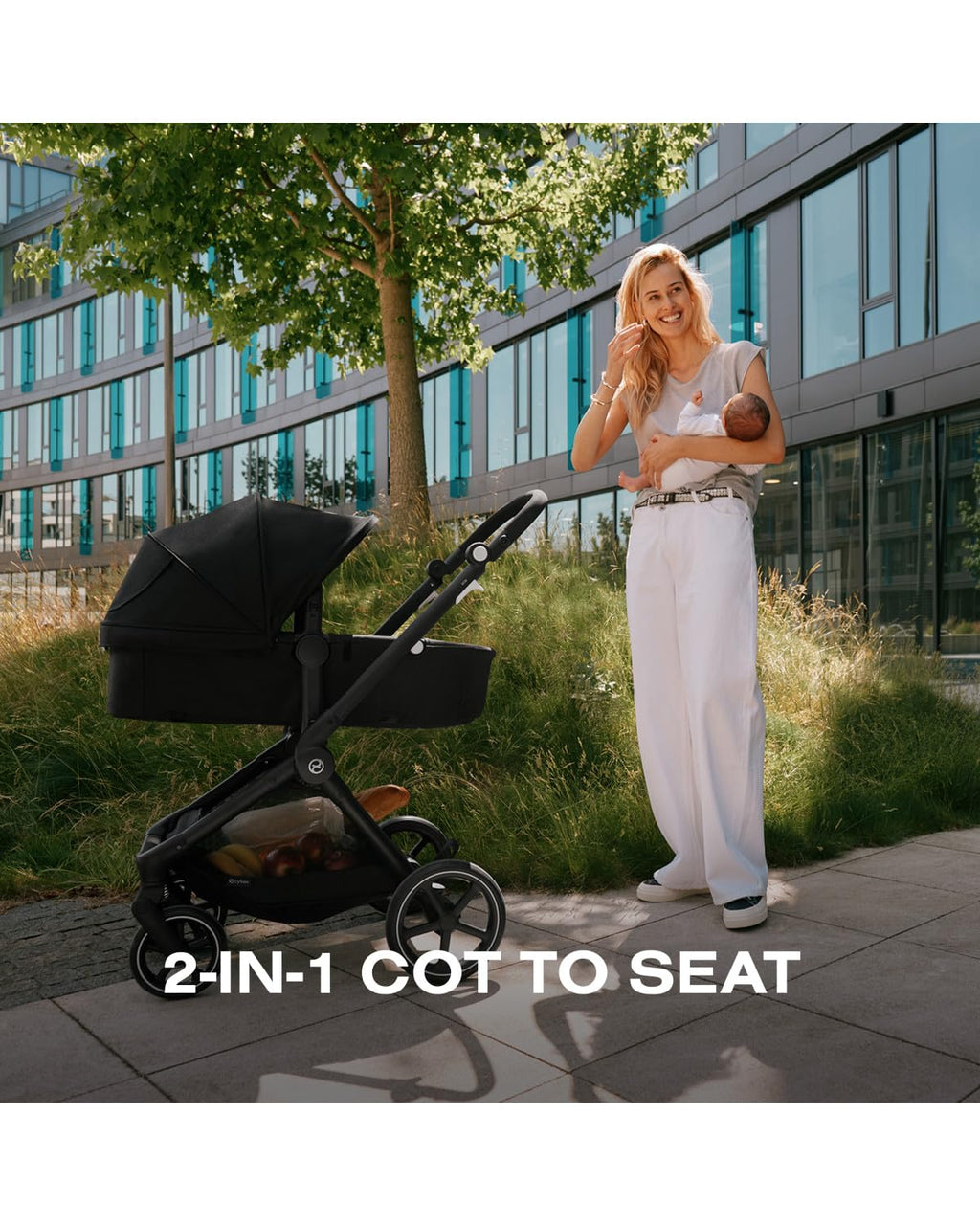 2-in-1 Baby Stroller and Car Seat Combo A839103