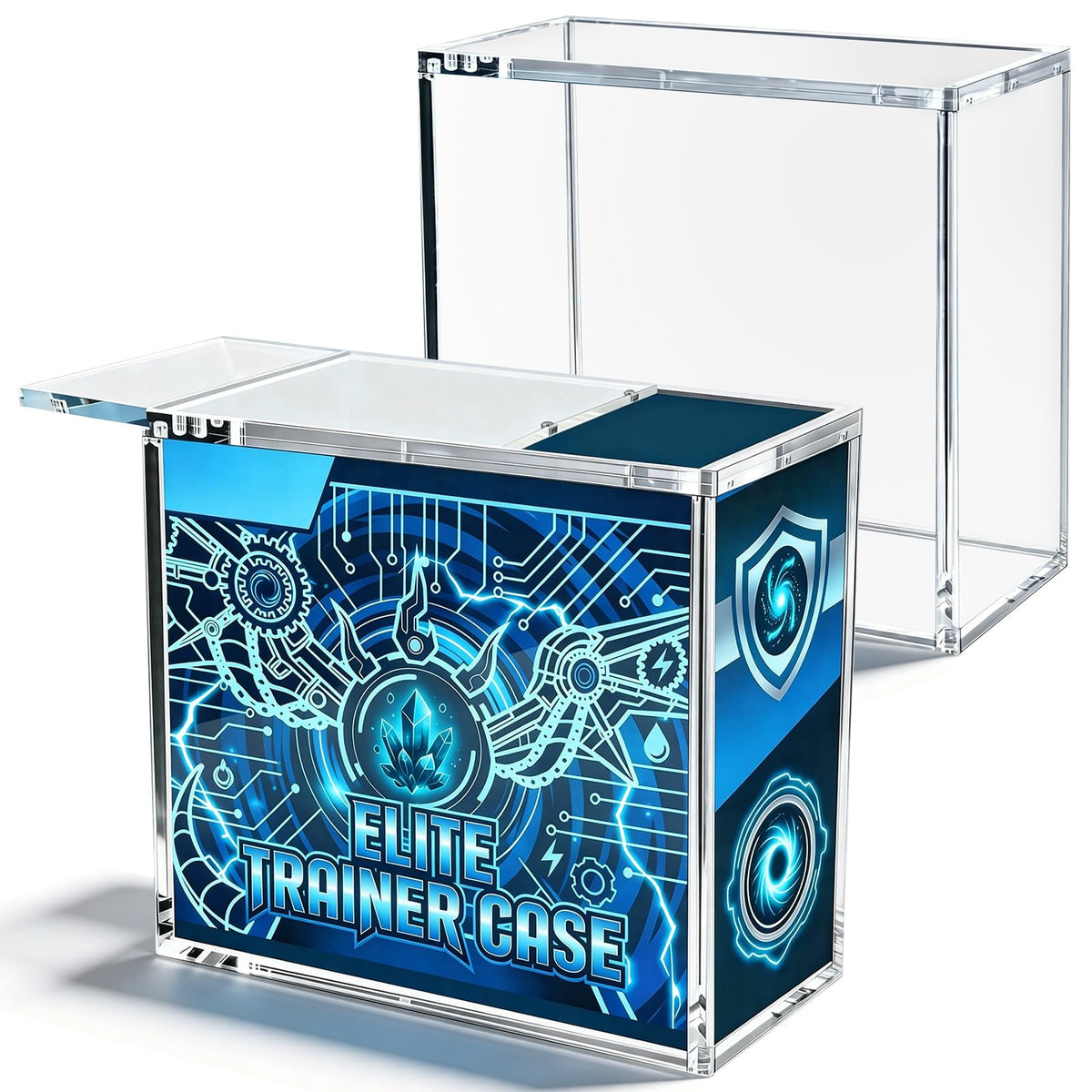 Acrylic Case, 1 Pack, Smooth Sliding Lid I454