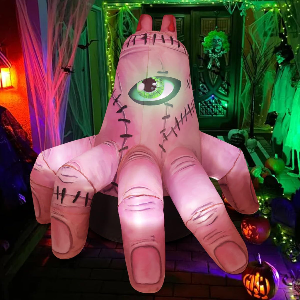 6 FT Halloween Inflatables with Built-in LEDs M608