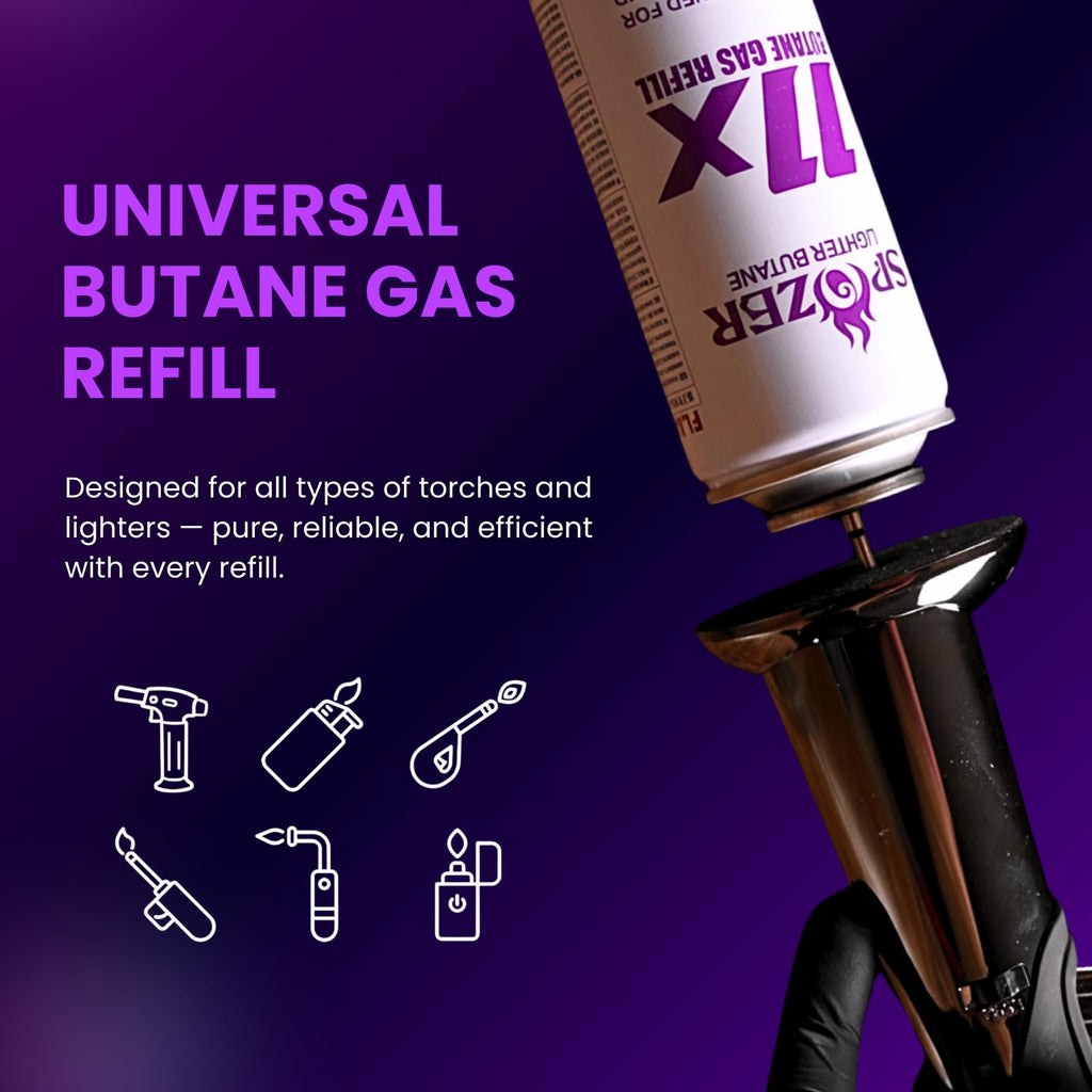 11X Butane Fuel Refill 300ml 12 Cans Z518119