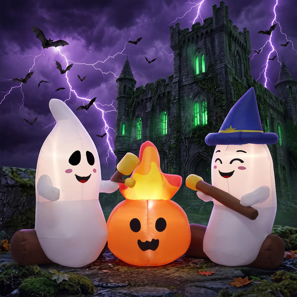 Halloween Inflatables Ghosts Outdoor Yard Decorations Q3292