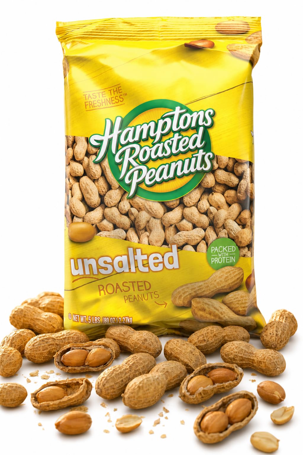 Salted Whole Peanuts in Shell 5 lb Bag L96053