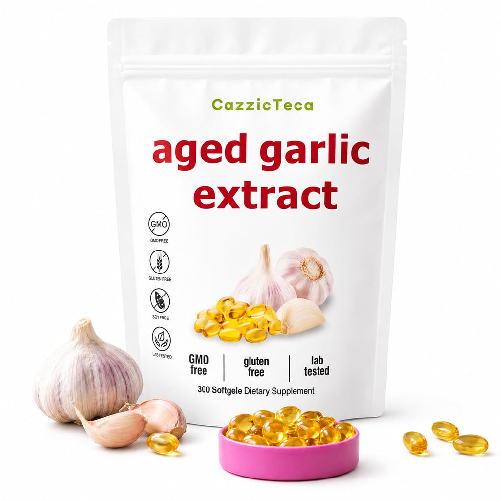 Odorless Organic Garlic Extract 7500mg 300 Softgels G3511