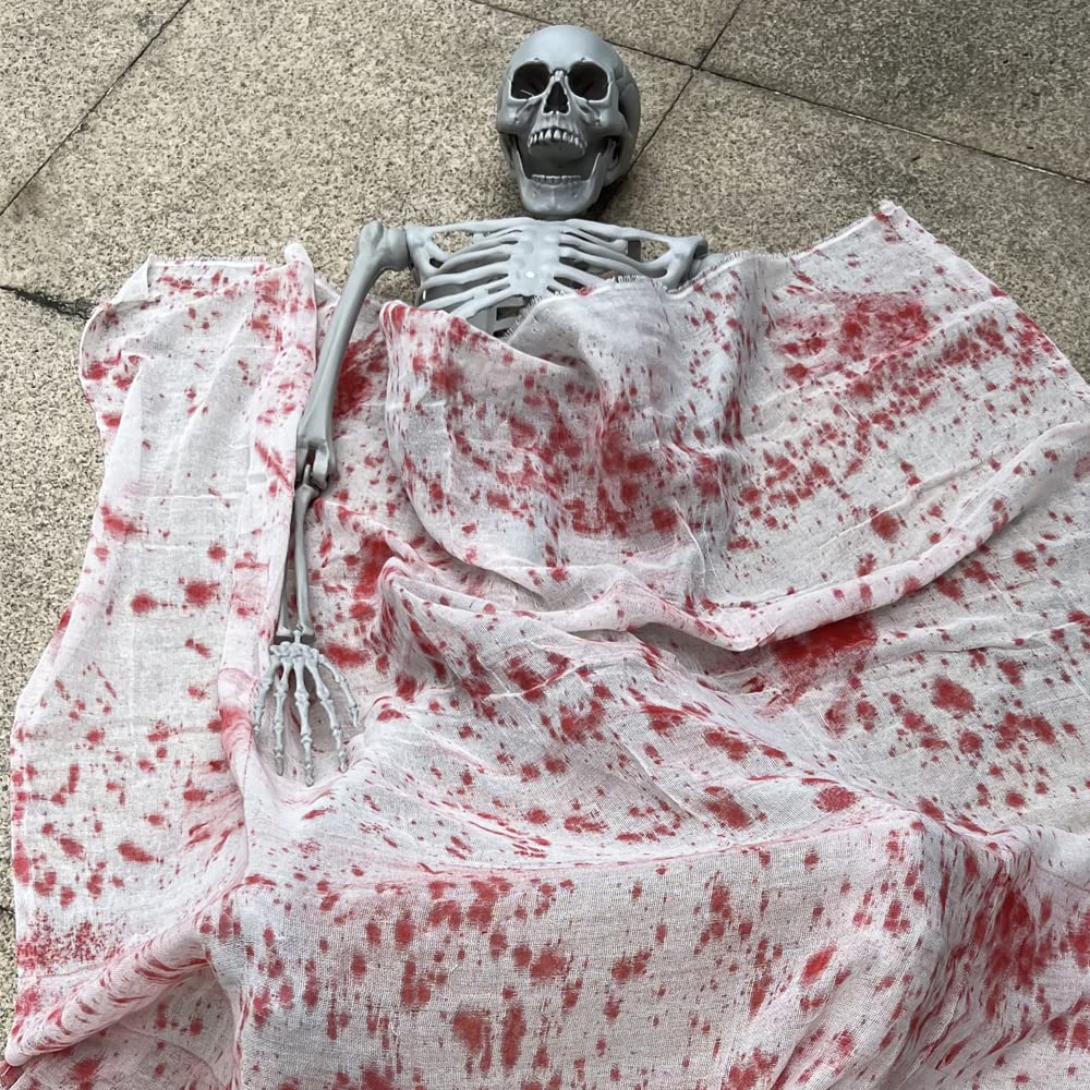 5.4Ft Life Size Human Skeleton with Movable Joints J738