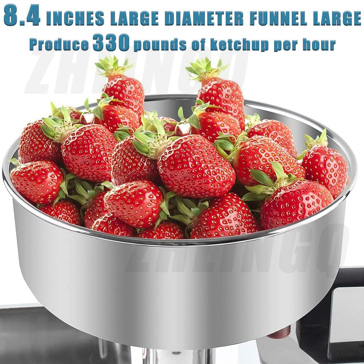 450W Stainless Steel Tomato Strainer Machine U684