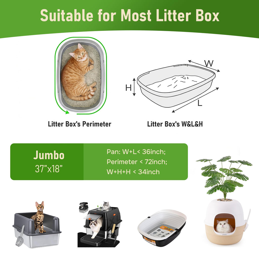 Cat Litter Box Liners Large 20 Count W300618