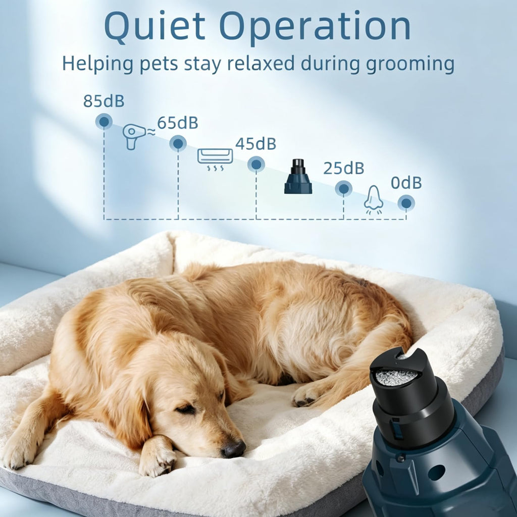 Dog Nail Grinder with 3 Ports, 2 Speeds G8068
