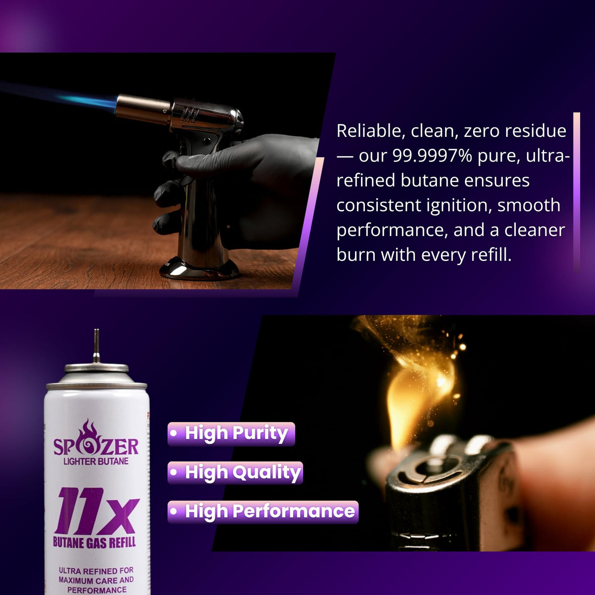11X Butane Fuel Refill 300ml 12 Cans Z518119