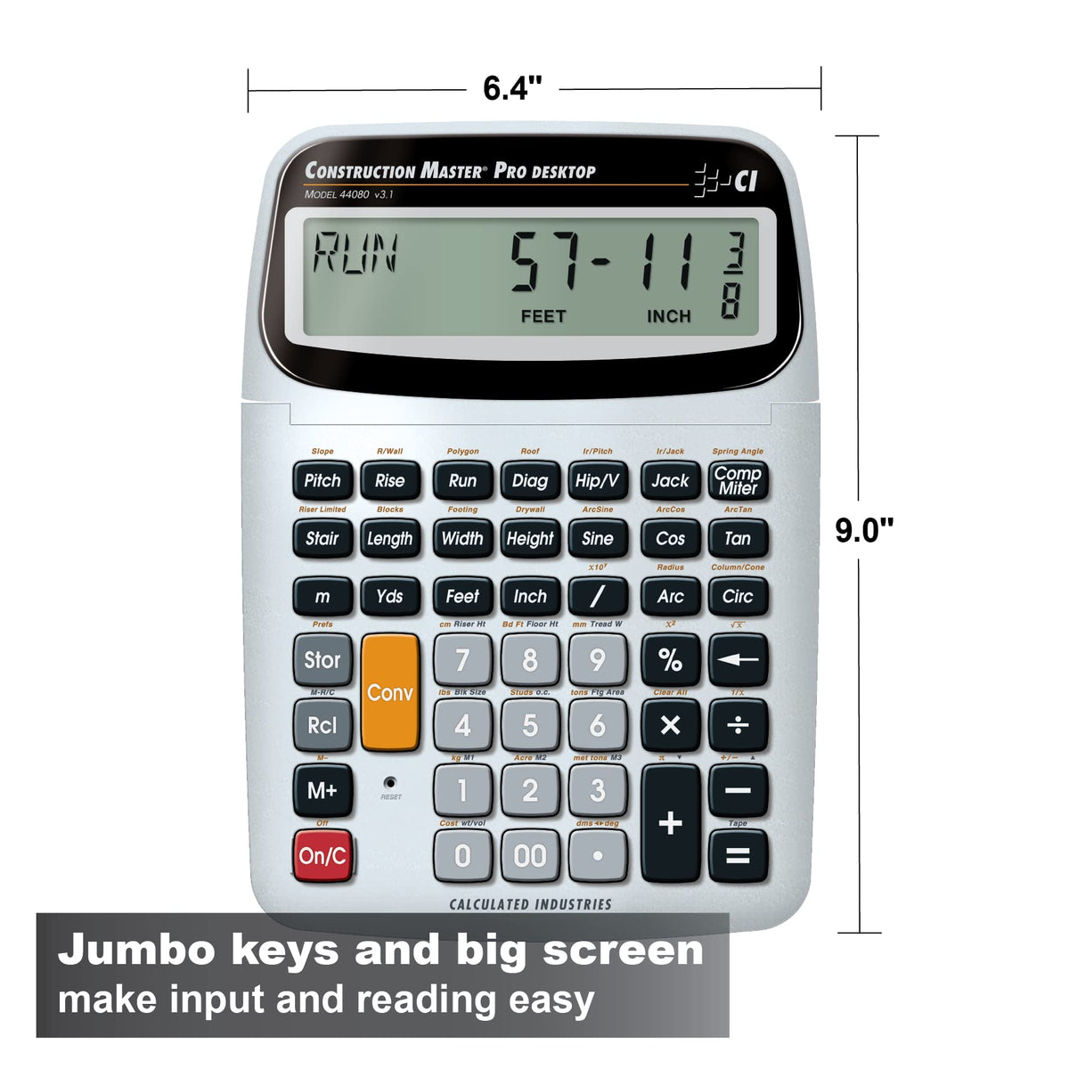 Construction Master Pro Calculator N2542