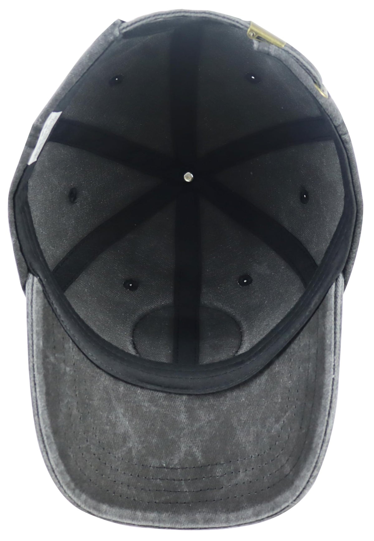 Vintage Adjustable Leather Patch Baseball Cap B71482