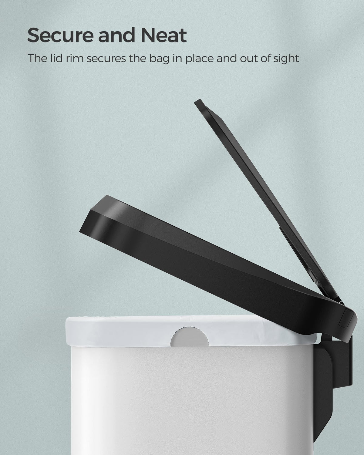 13 Gallon Stainless Steel Kitchen Trash Can E408120