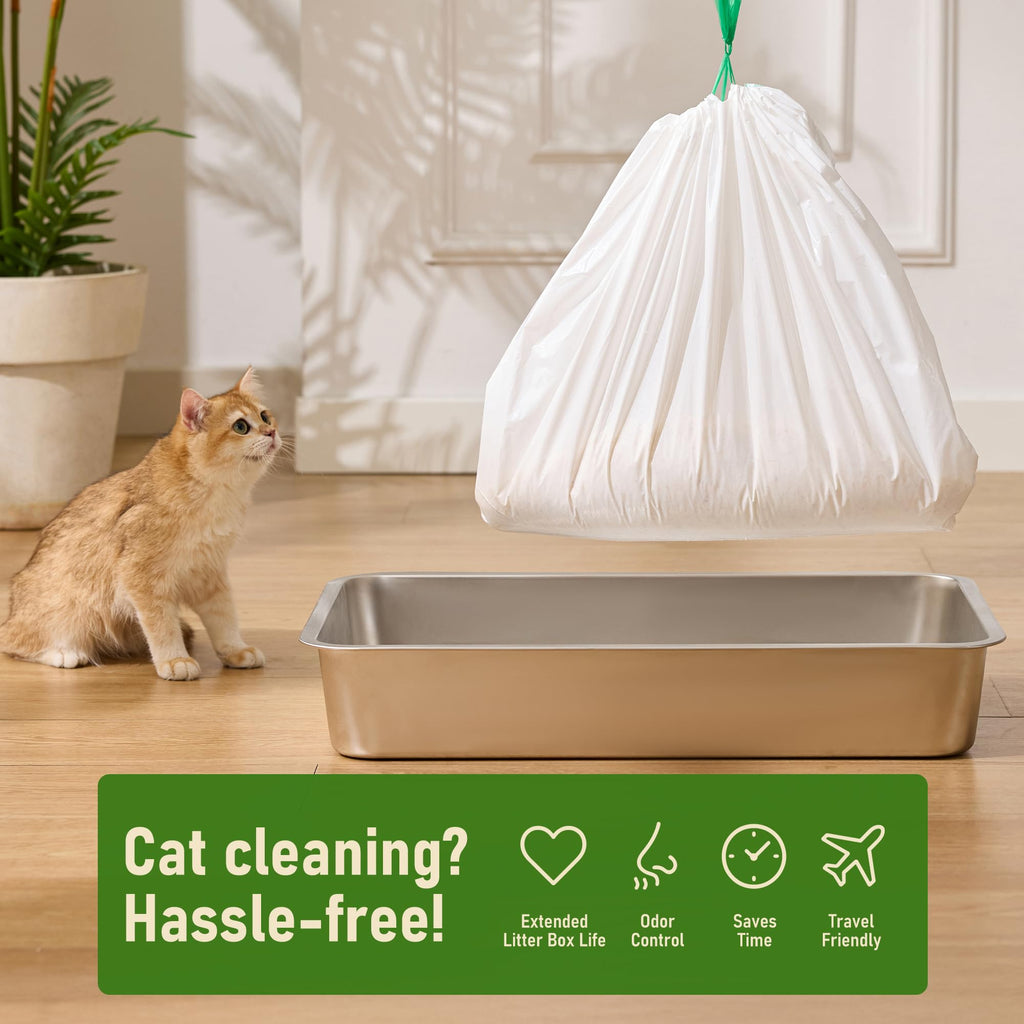 Cat Litter Box Liners Large 20 Count W300618