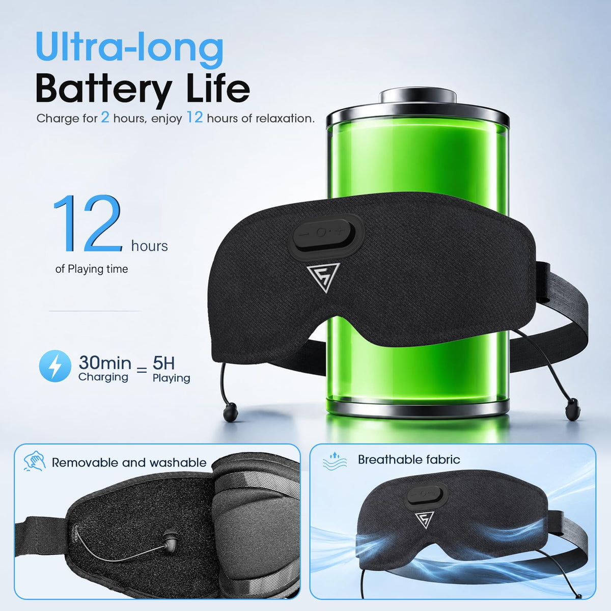 Bluetooth Sleep Mask B14031