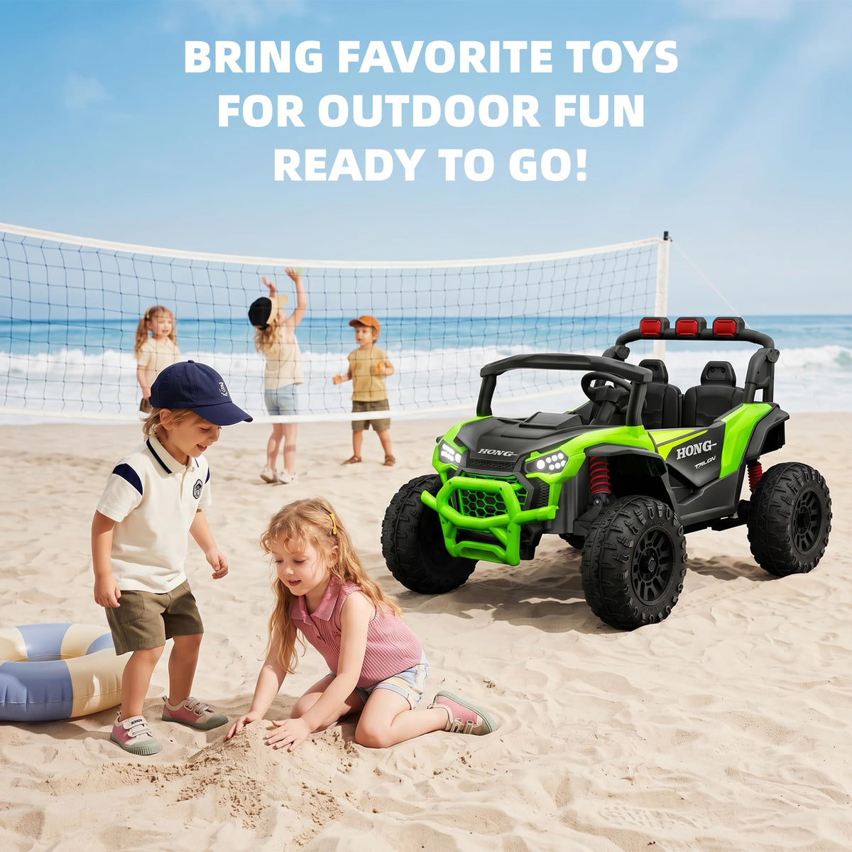 24V Two-Seater Kids UTV Off-Road Electric Car H580509