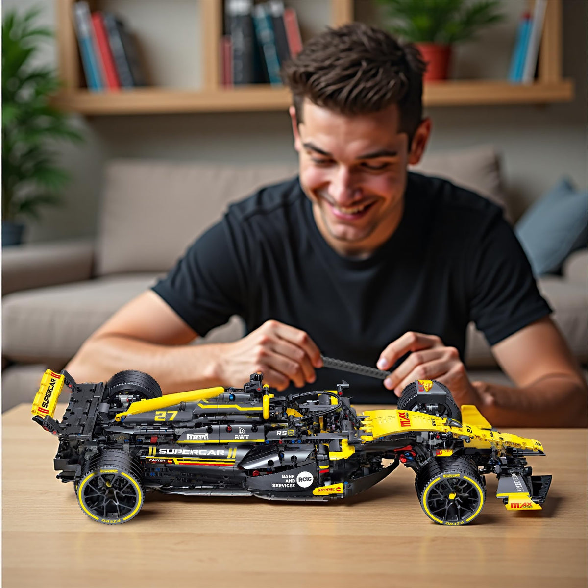 1:8 Scale 1650+ PCS Racing Car Building Kit D29804