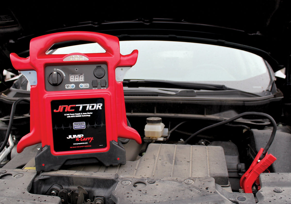 Red 1700 Peak Amp 12 Volt Jump Starter W221200