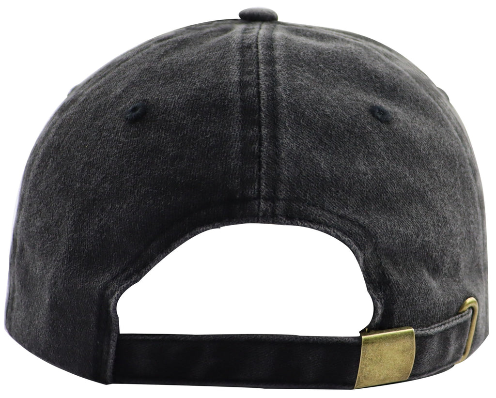 Vintage Adjustable Leather Patch Baseball Cap B71482