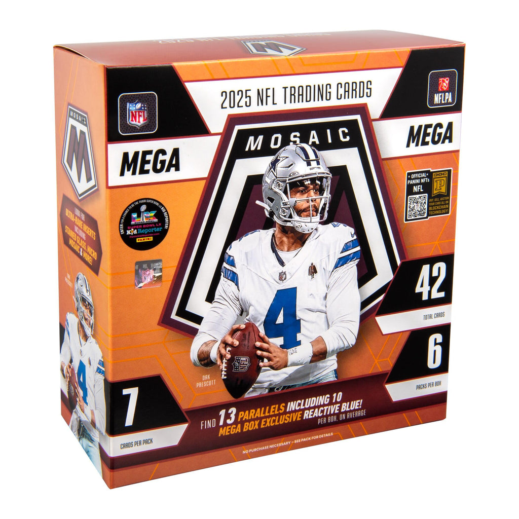 Football Trading Cards Mega Box V453