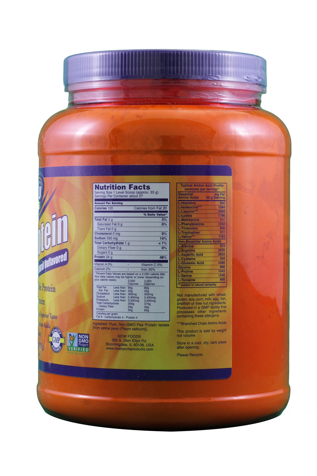 Pea Protein Unflavored 2 Pack B57058