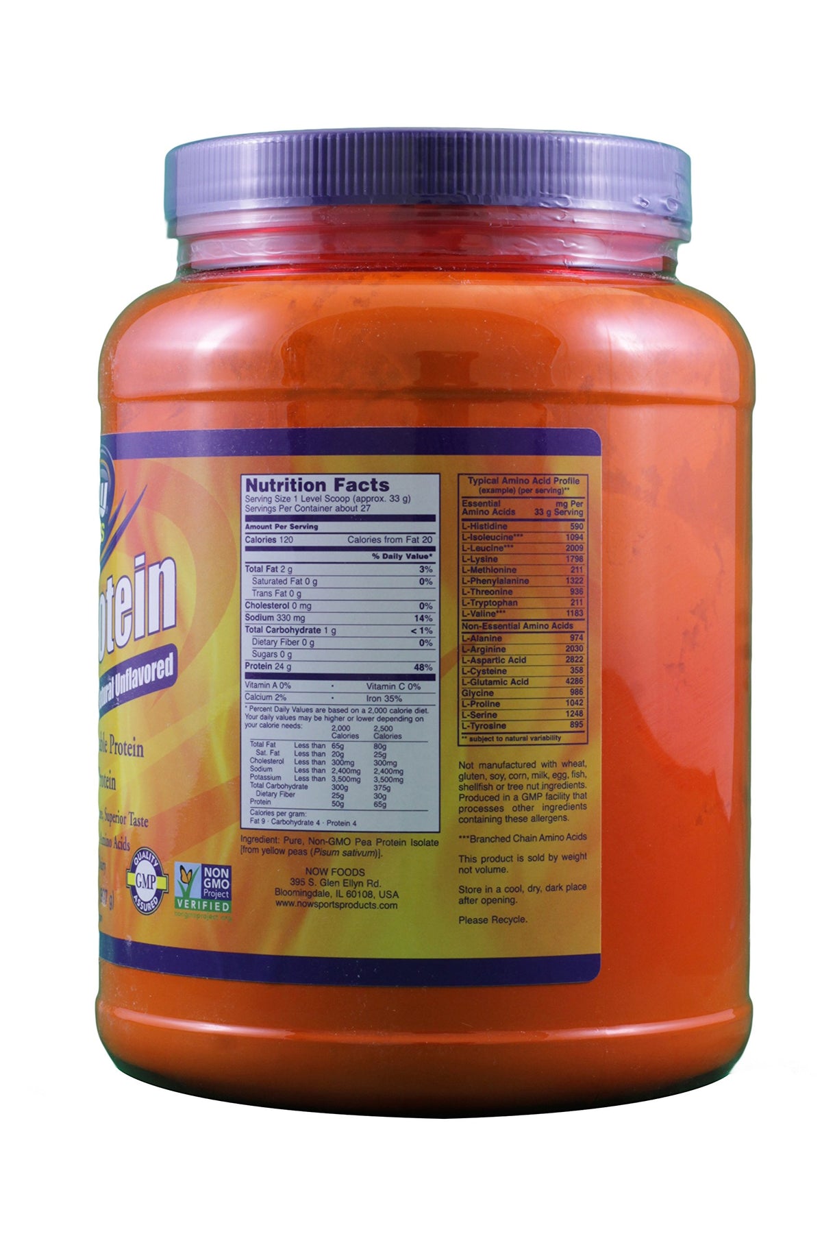 Pea Protein Unflavored 2 Pack B57058