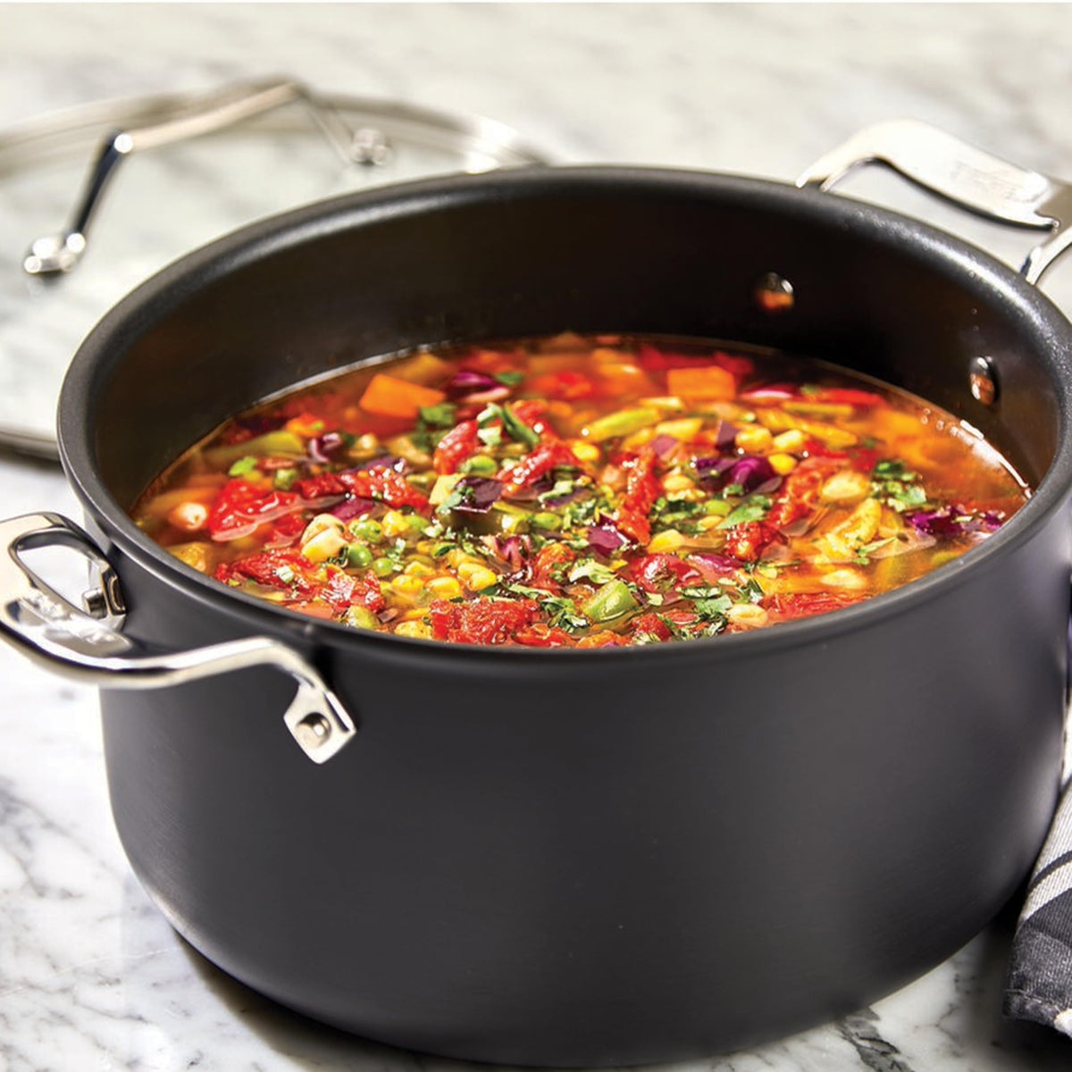 Hard Anodized Nonstick 12 Piece Cookware Set V4052