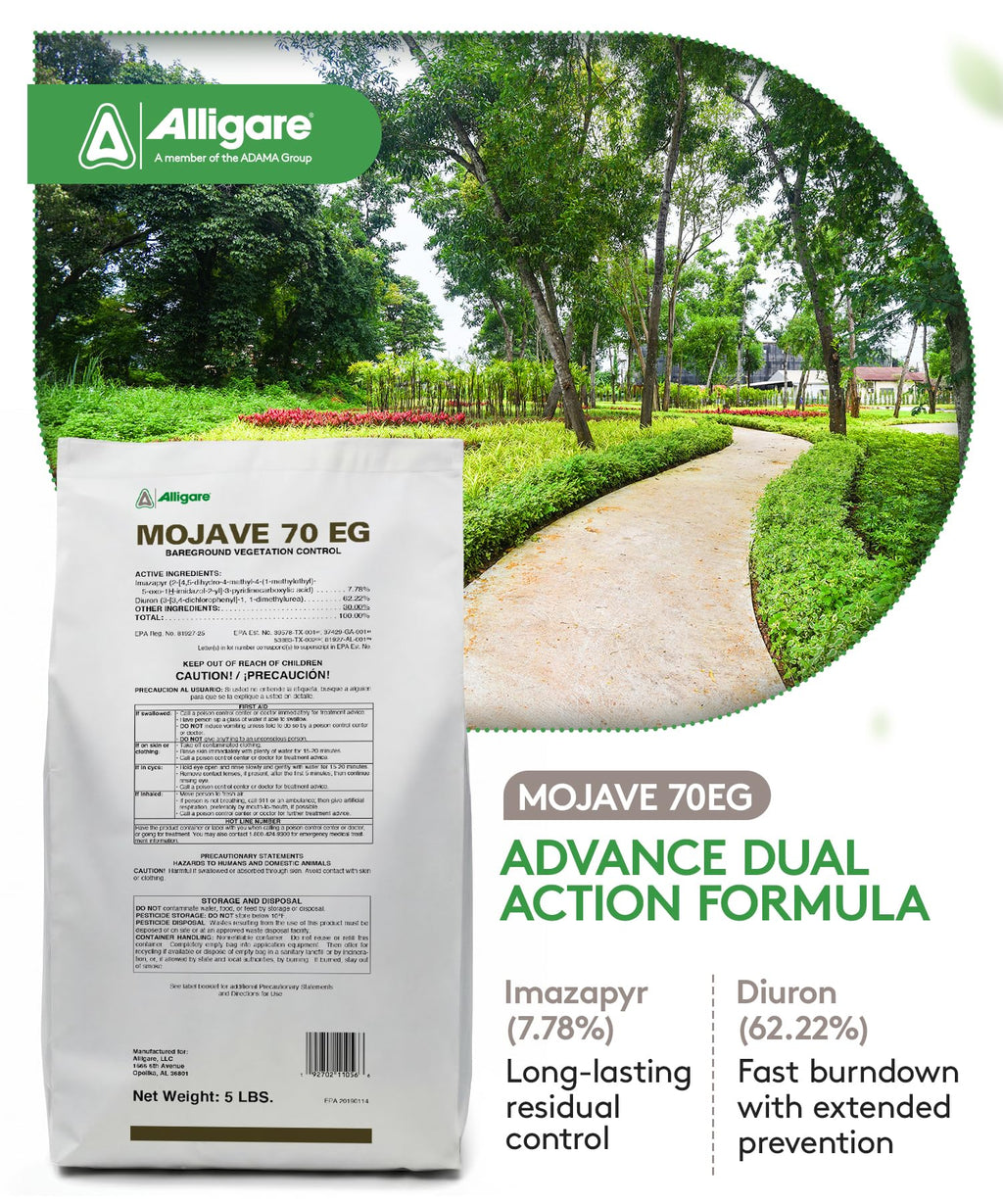 70EG Weed Killer for Grasses, Weeds & Vines 5 lbs V594