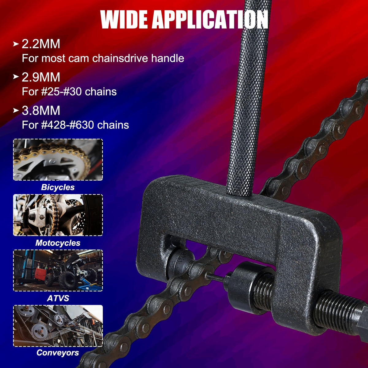 20pc Chain Breaker Tool Kit with Case A6608