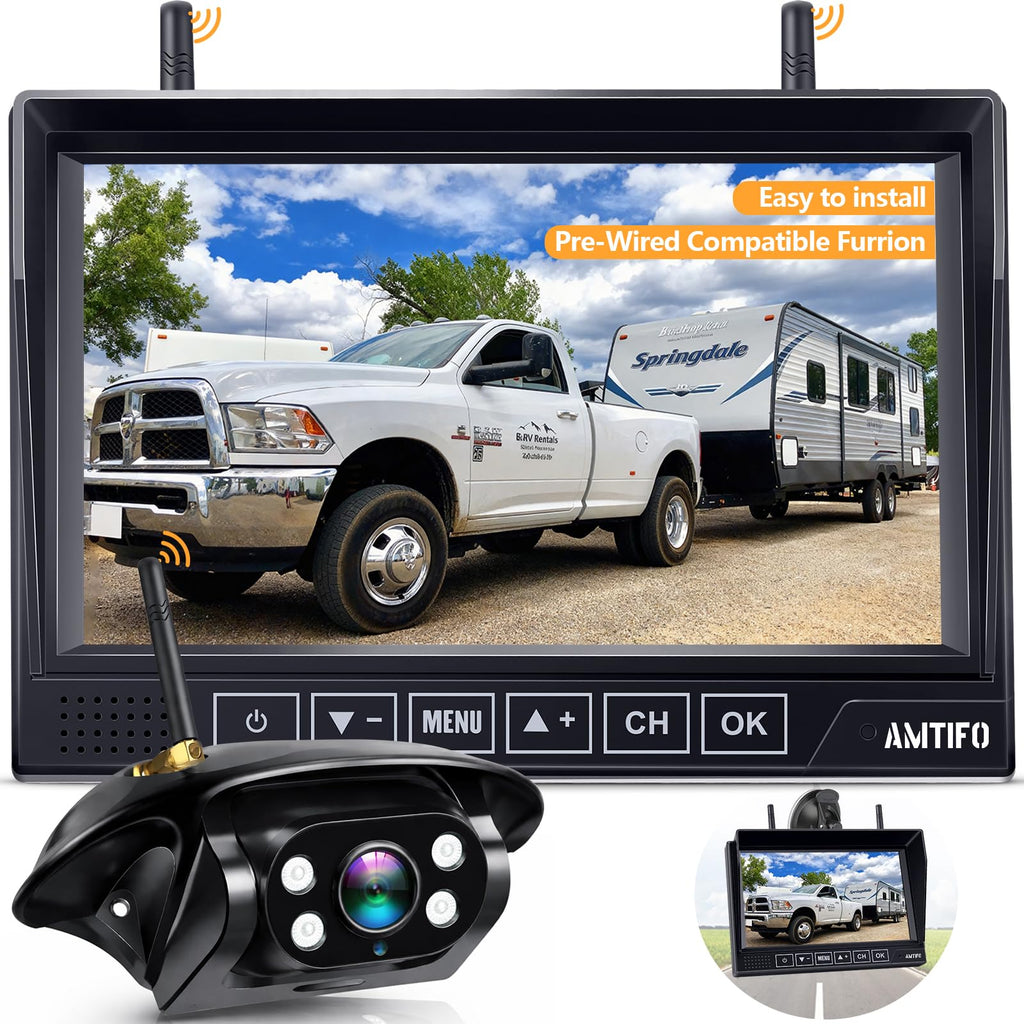 1080P Wireless RV Backup Camera R60143