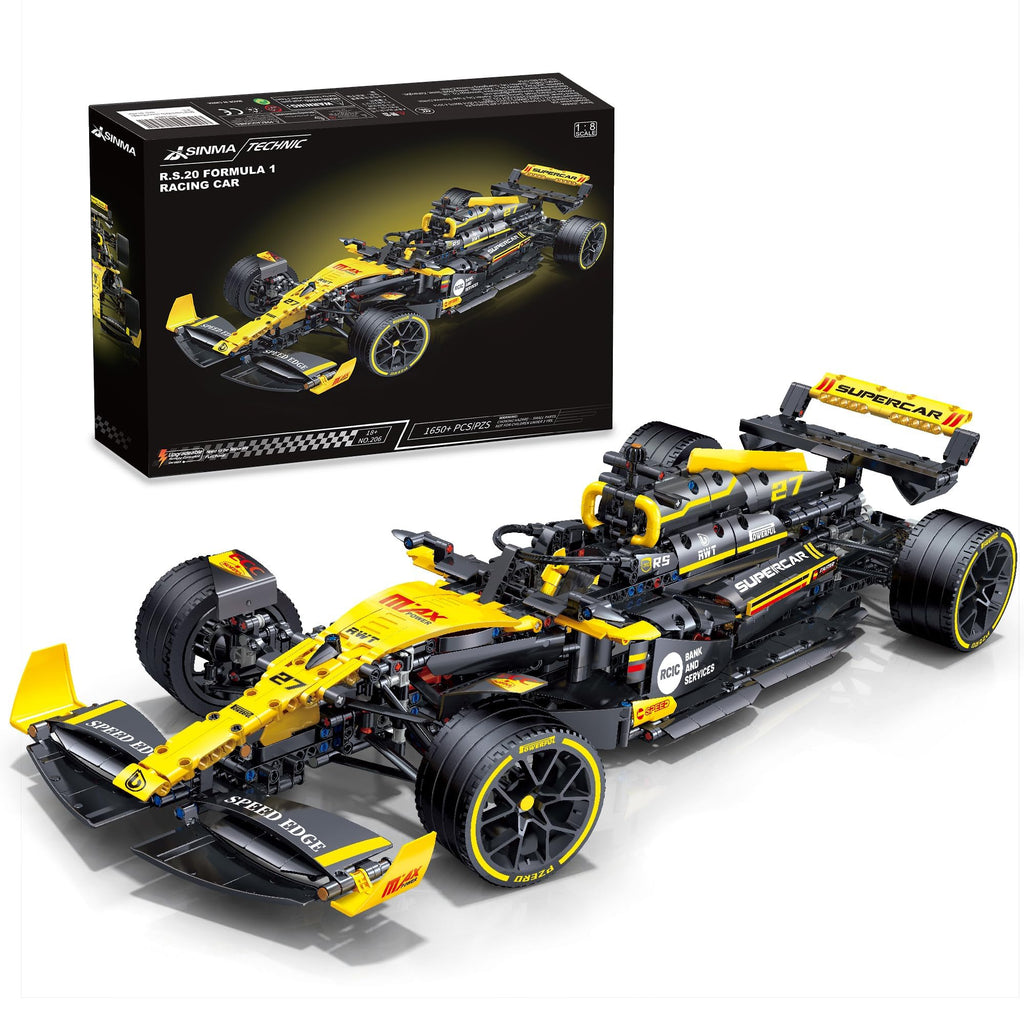 1:8 Scale 1650+ PCS Racing Car Building Kit D29804