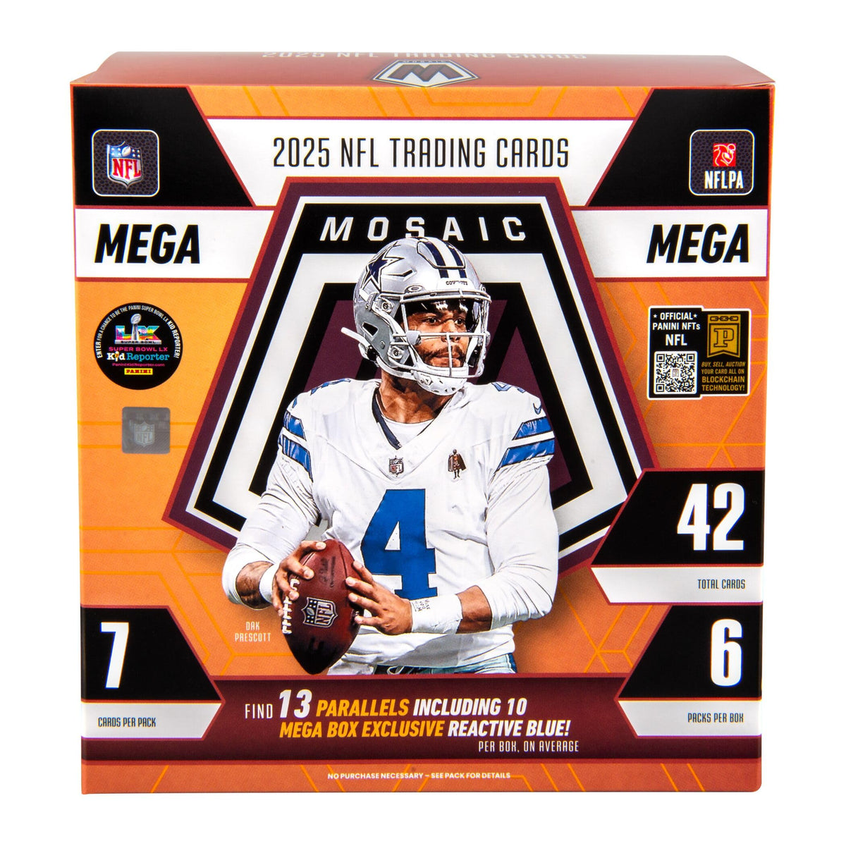 Football Trading Cards Mega Box V453