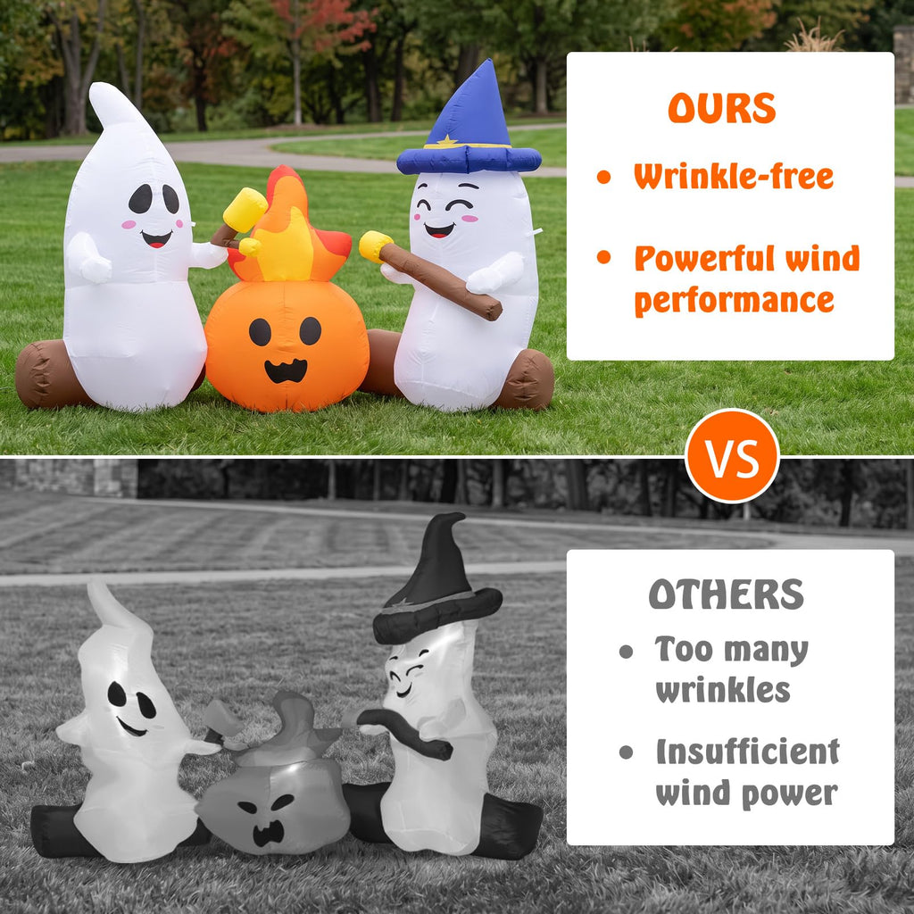 Halloween Inflatables Ghosts Outdoor Yard Decorations Q3292