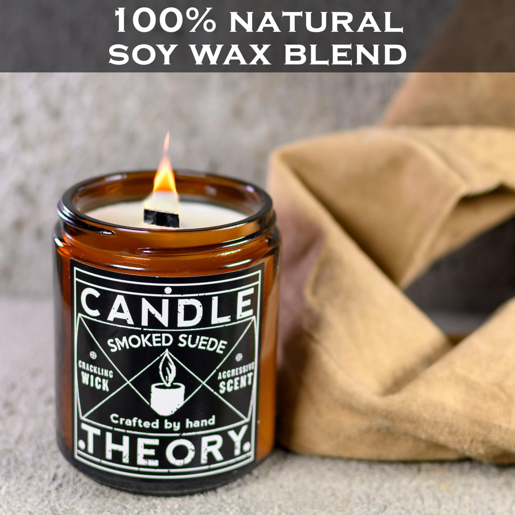 Scented Candle Gift Set with Wood Wicks, 3 4oz Candles G354