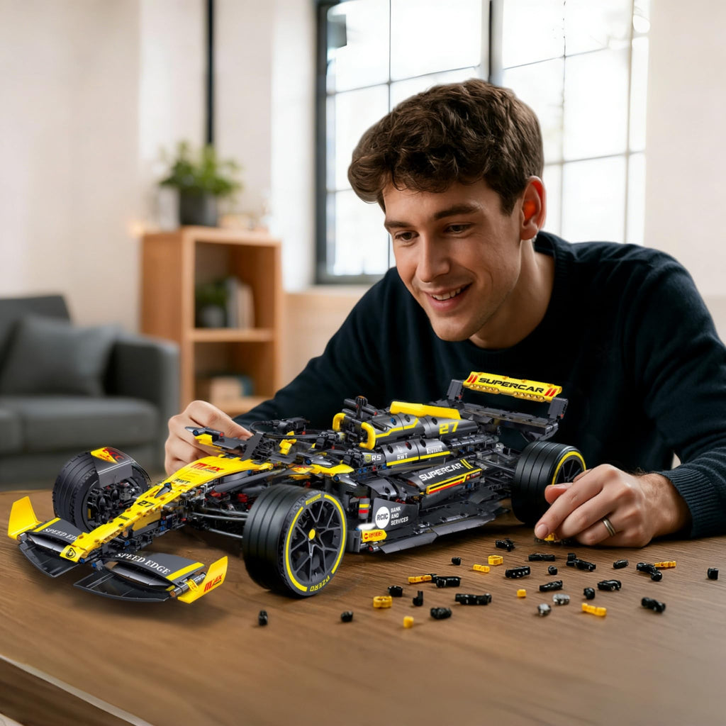 1:8 Scale 1650+ PCS Racing Car Building Kit D29804