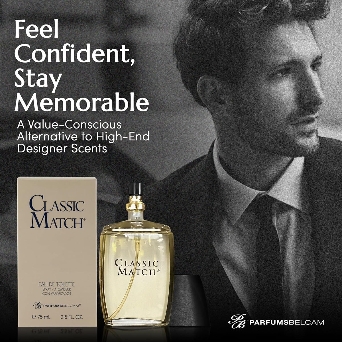 Eau de Toilette Spray for Men 2.5 Fl Oz C3284