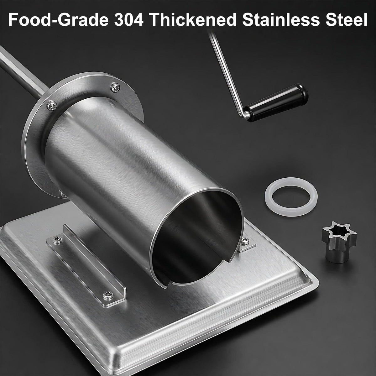 Stainless Steel Vertical Sausage Filler & Churro Press Q23380