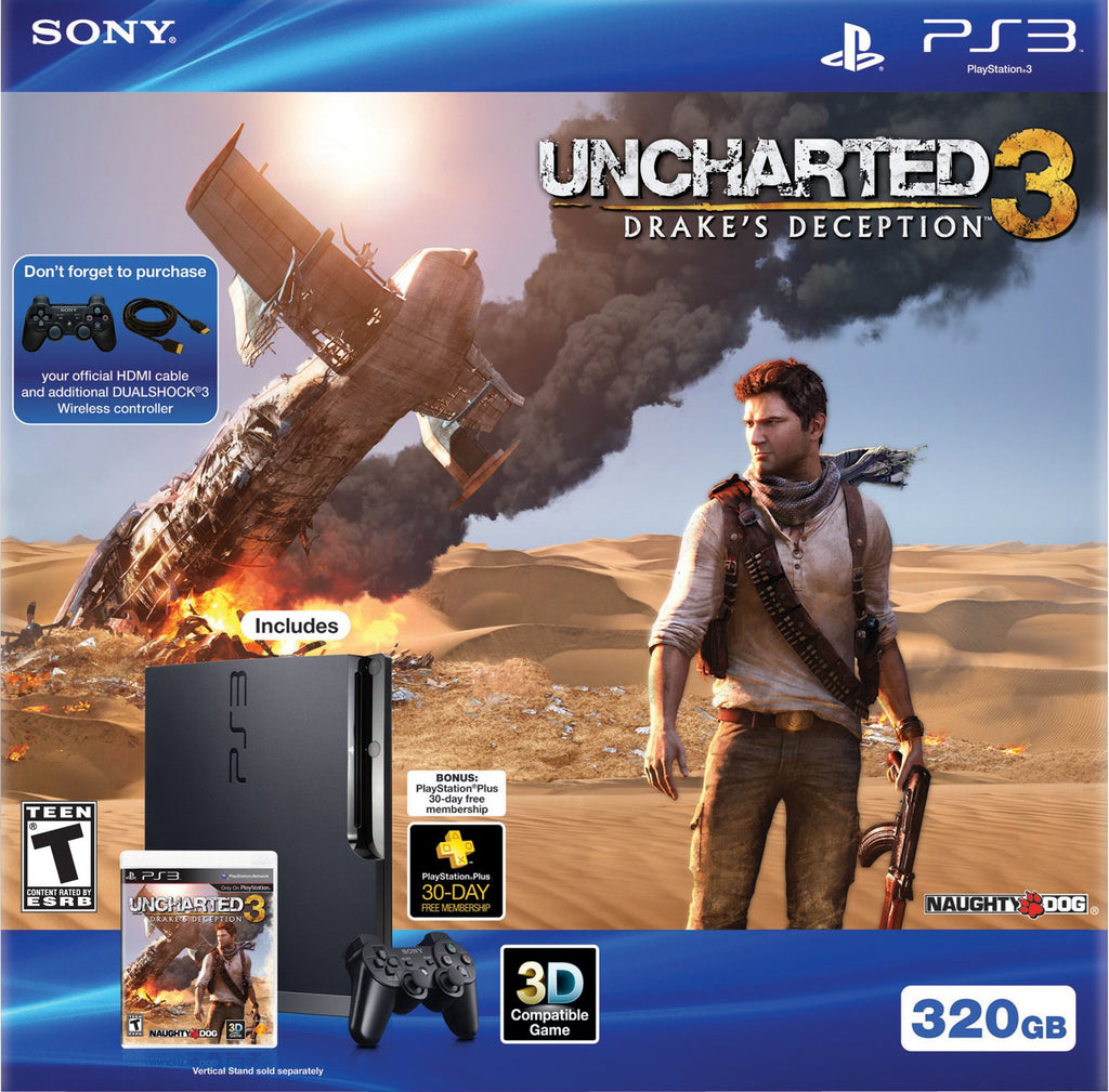 PS3 320GB Bundle H464372