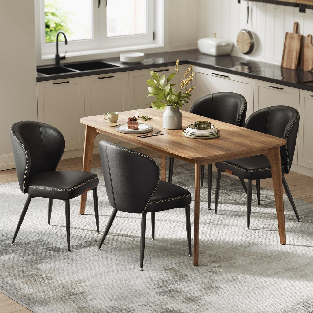 Upholstered Dining Chairs Set of 4 A469