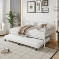 White Twin Daybed with Trundle B68161