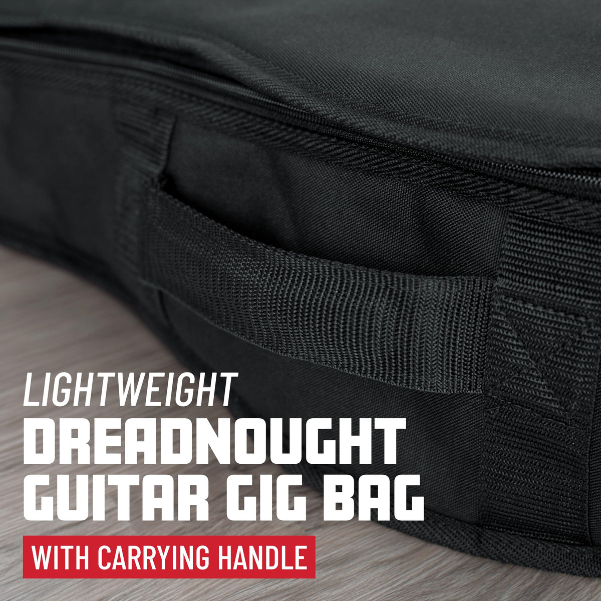 Foam Padded Acoustic Guitar Gig Bag J89715