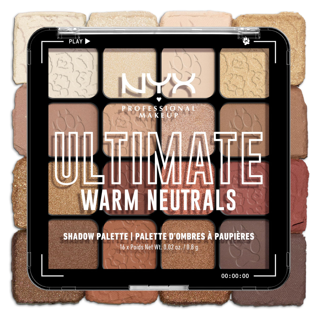 Warm Neutrals Eyeshadow Palette T907